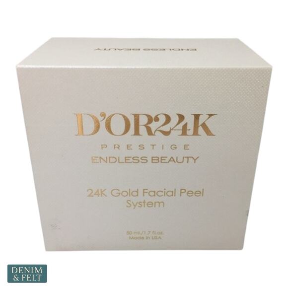 D’OR24K Prestige Endless Beauty 24K Gold Anti-Aging Facial Peel System NEW~NIB - Picture 1 of 14